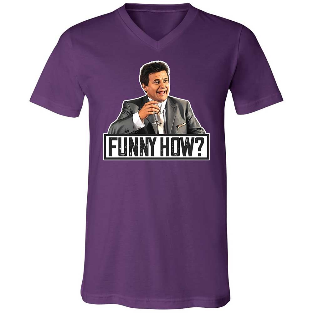 Unisex V-Neck T-Shirt - 29VAQ1FL - Team Purple - 10