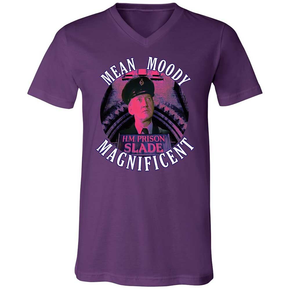 Unisex V-Neck T-Shirt - NR27ARMS - Team Purple - 10