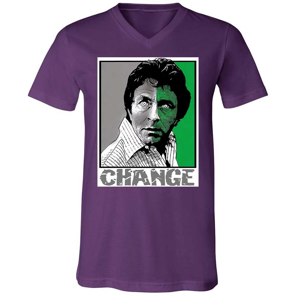 Unisex V-Neck T-Shirt - TSZ87PA6 - Team Purple - 10