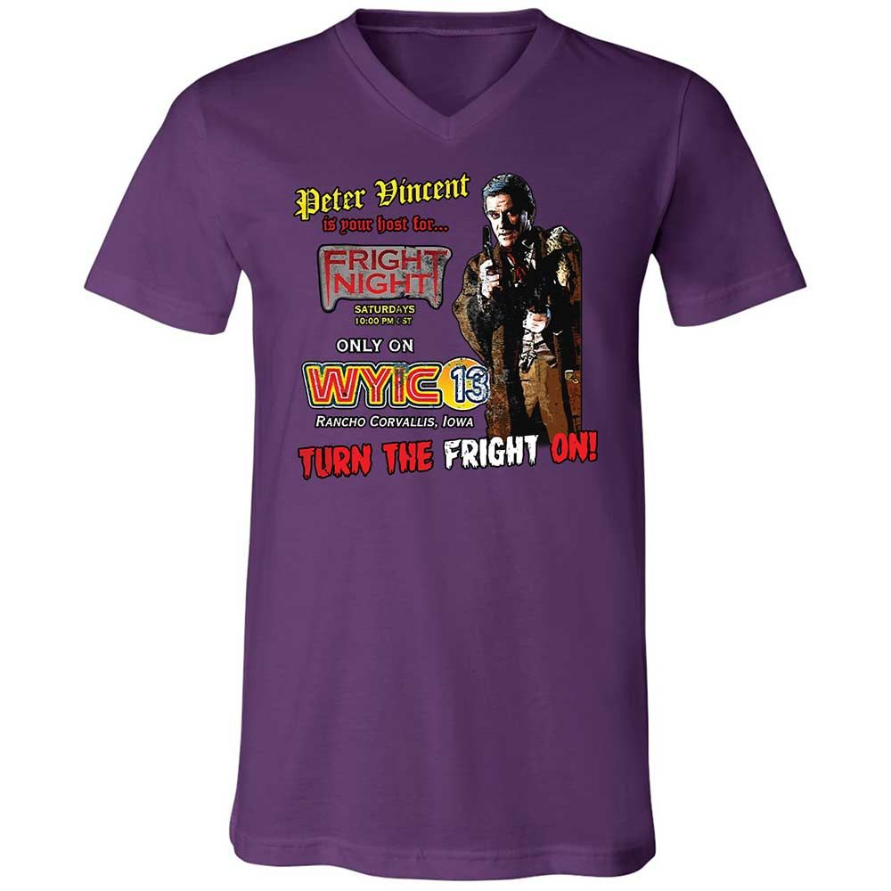 Peter Vincent Fright horror night cult - Team Purple - 10
