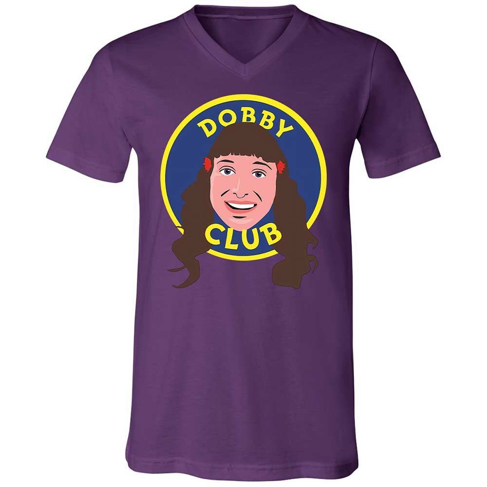 Unisex V-Neck T-Shirt - L171DS5Y - Team Purple - 10