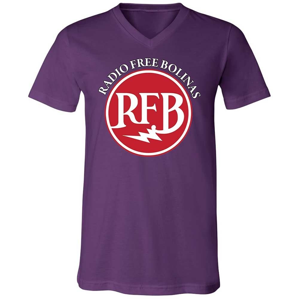 Unisex V-Neck T-Shirt - U986ARA4 - Team Purple - 10