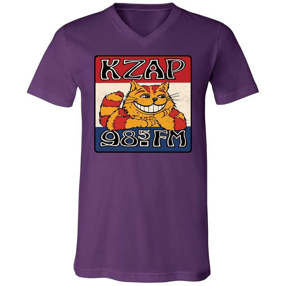 Unisex V-Neck T-Shirt - MKA6G9C6 - Team Purple - 10