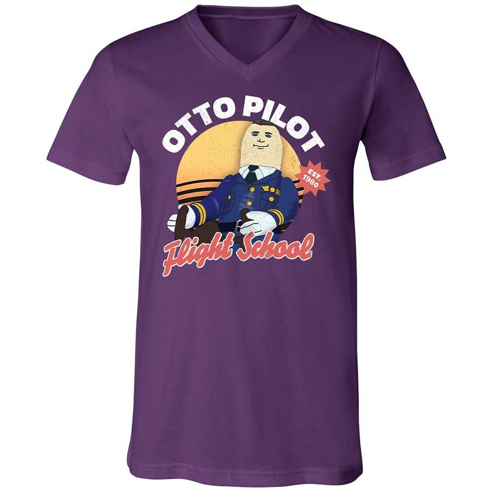 Unisex V-Neck T-Shirt - GW3A8KDK - Team Purple - 10