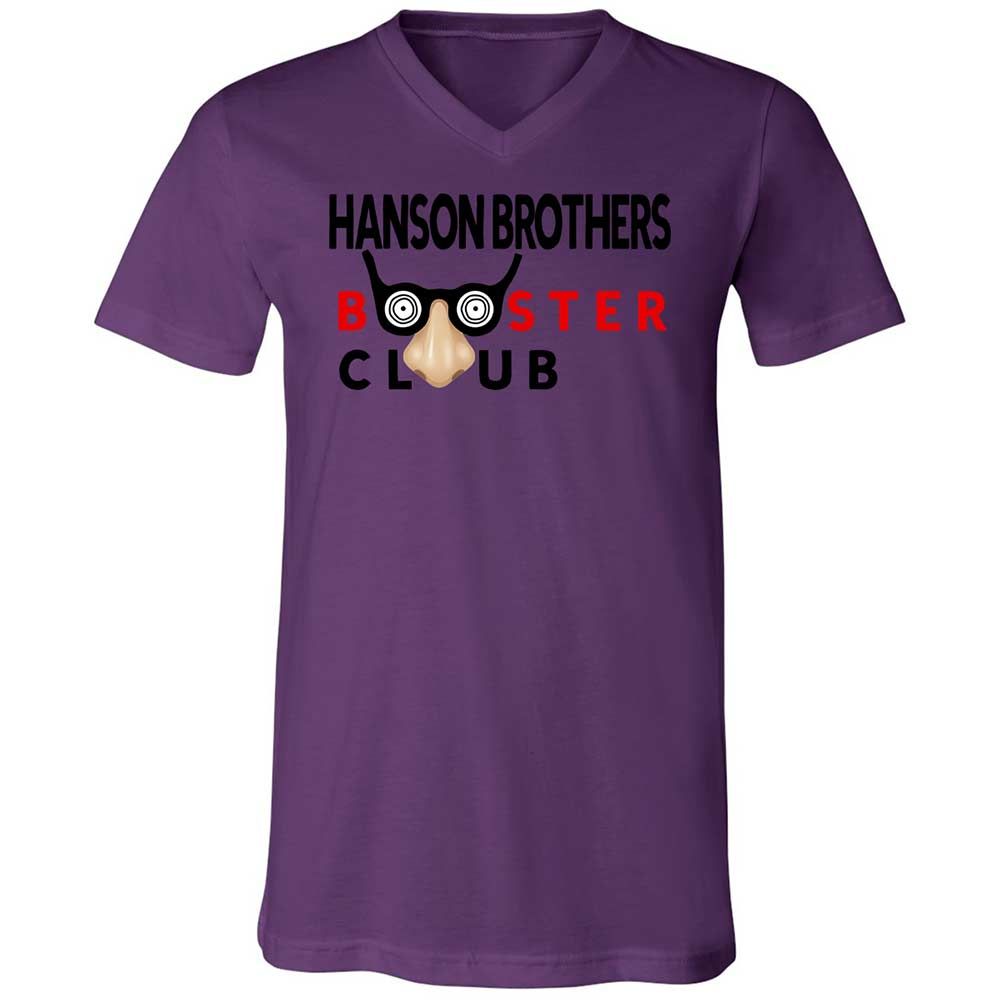 Unisex V-Neck T-Shirt - ZJ5JEJGU - Team Purple - 10