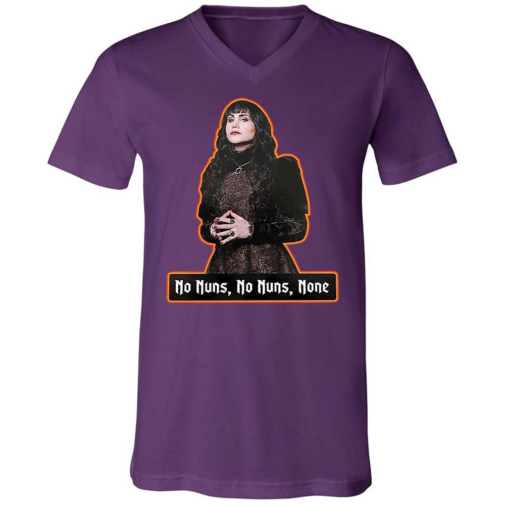 Unisex V-Neck T-Shirt - YUBD1BYZ - Team Purple - 10