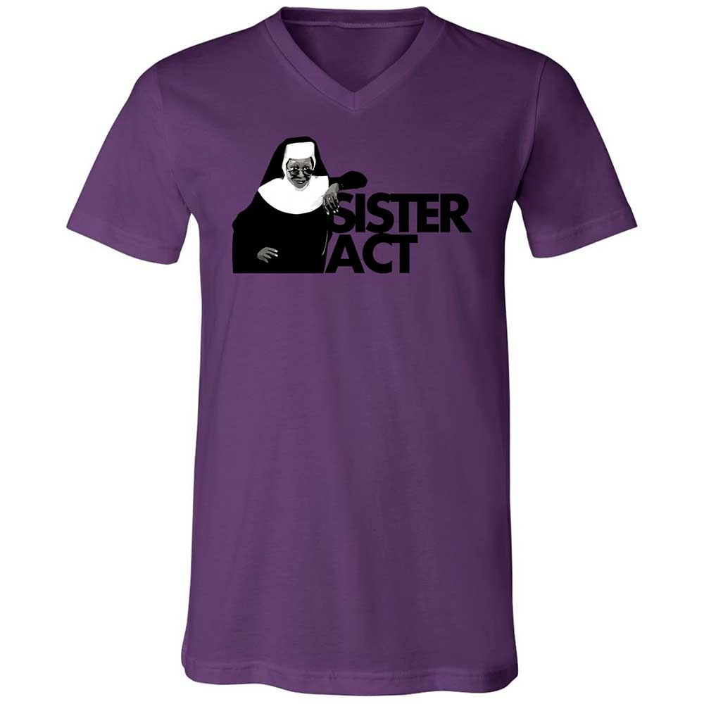 Unisex V-Neck T-Shirt - S88SBL5V - Team Purple - 10