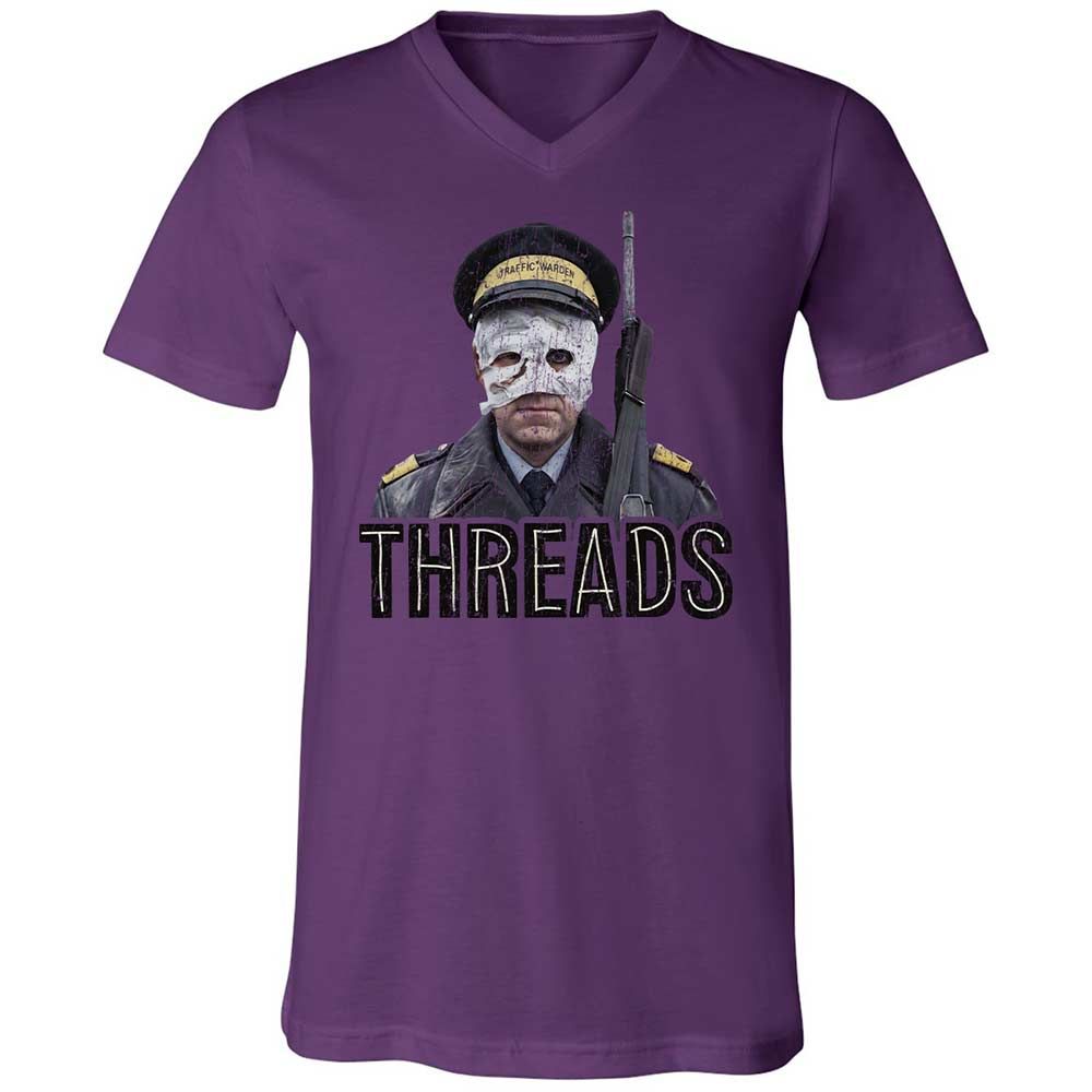 Unisex V-Neck T-Shirt - BMDM164U - Team Purple - 10