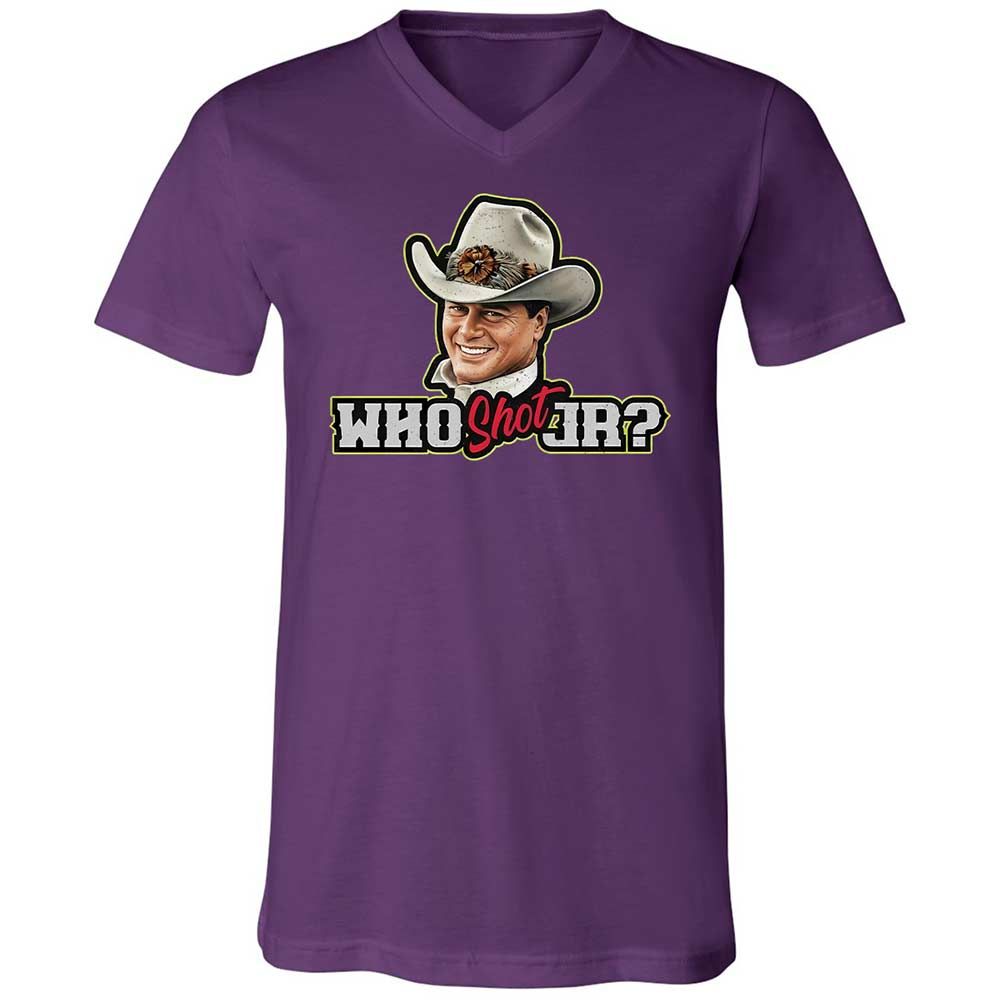 Unisex V-Neck T-Shirt - T8FZ3HSV - Team Purple - 10