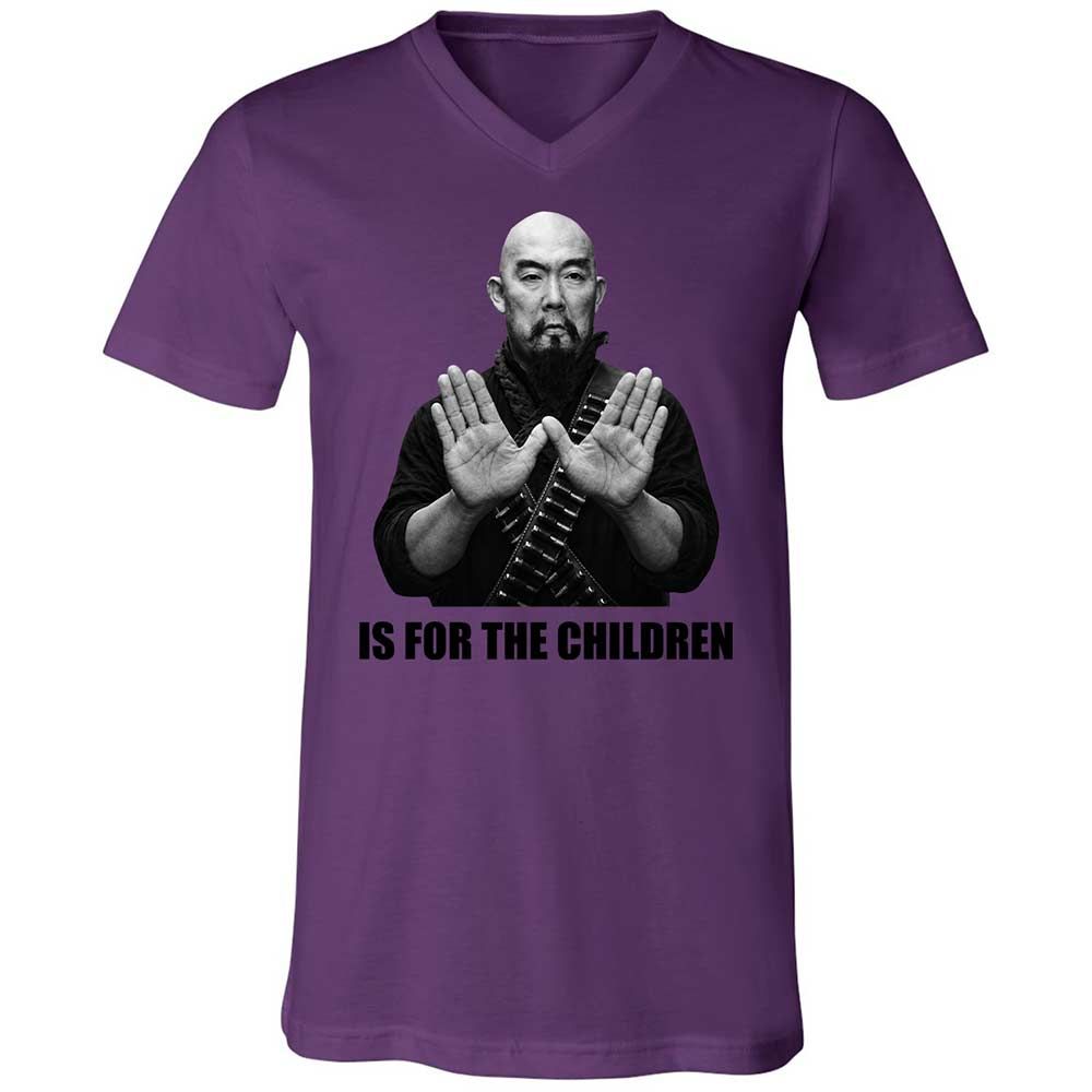 Unisex V-Neck T-Shirt - 3CB48MJ4 - Team Purple - 10