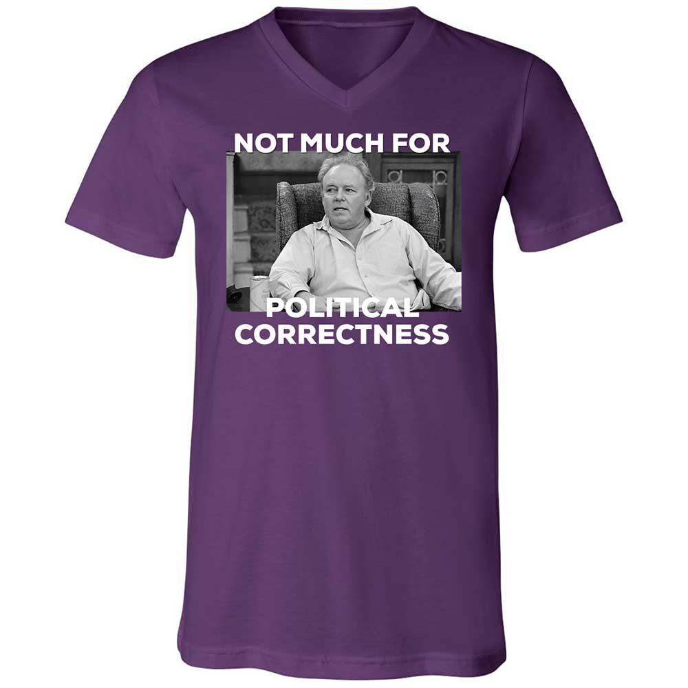 Unisex V-Neck T-Shirt - Y8H831RQ - Team Purple - 10