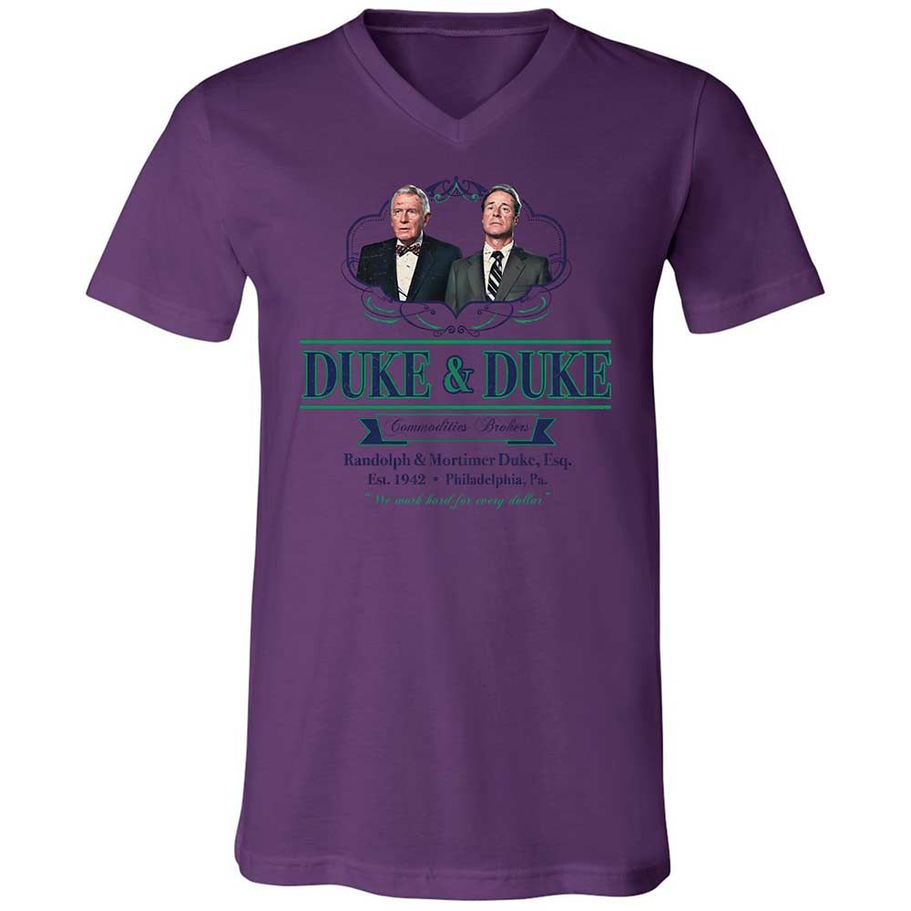 Unisex V-Neck T-Shirt - L7579SH3 - Team Purple - 10
