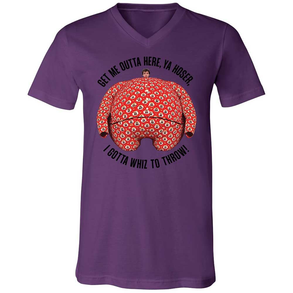 Unisex V-Neck T-Shirt - 2AYWSYSP - Team Purple - 10