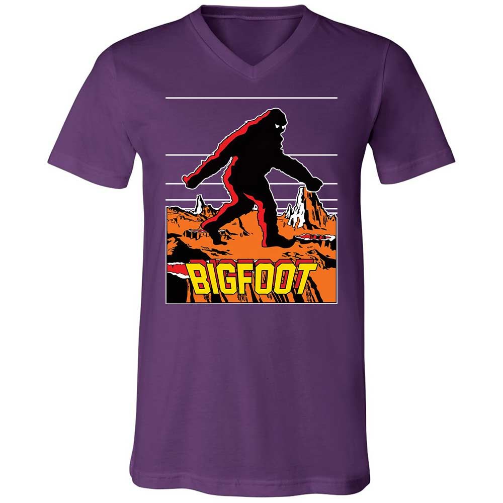 Unisex V-Neck T-Shirt - V5MMYFWM - Team Purple - 10