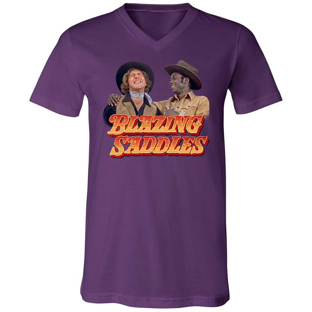 Unisex V-Neck T-Shirt - MMVHQPFW - Team Purple - 10
