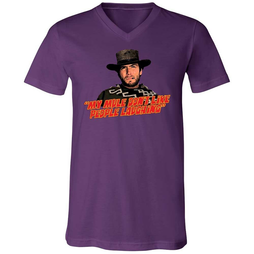 Unisex V-Neck T-Shirt - GQM3CXZR - Team Purple - 10