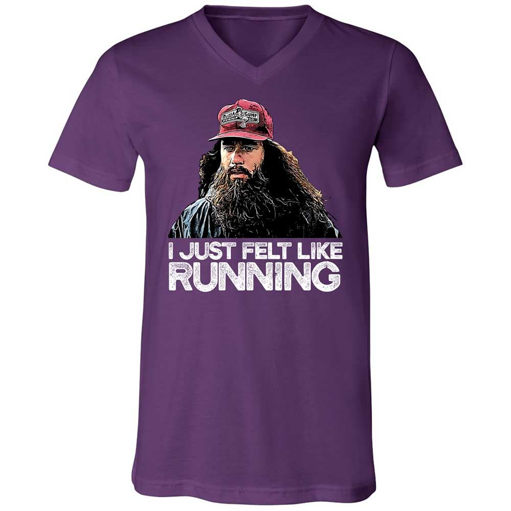 Unisex V-Neck T-Shirt - PW8EE6XV - Team Purple - 10