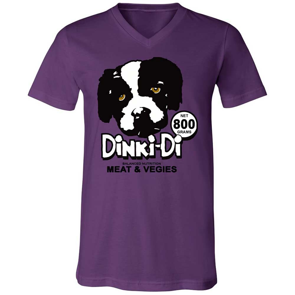 Unisex V-Neck T-Shirt - S1S8SM1U - Team Purple - 10