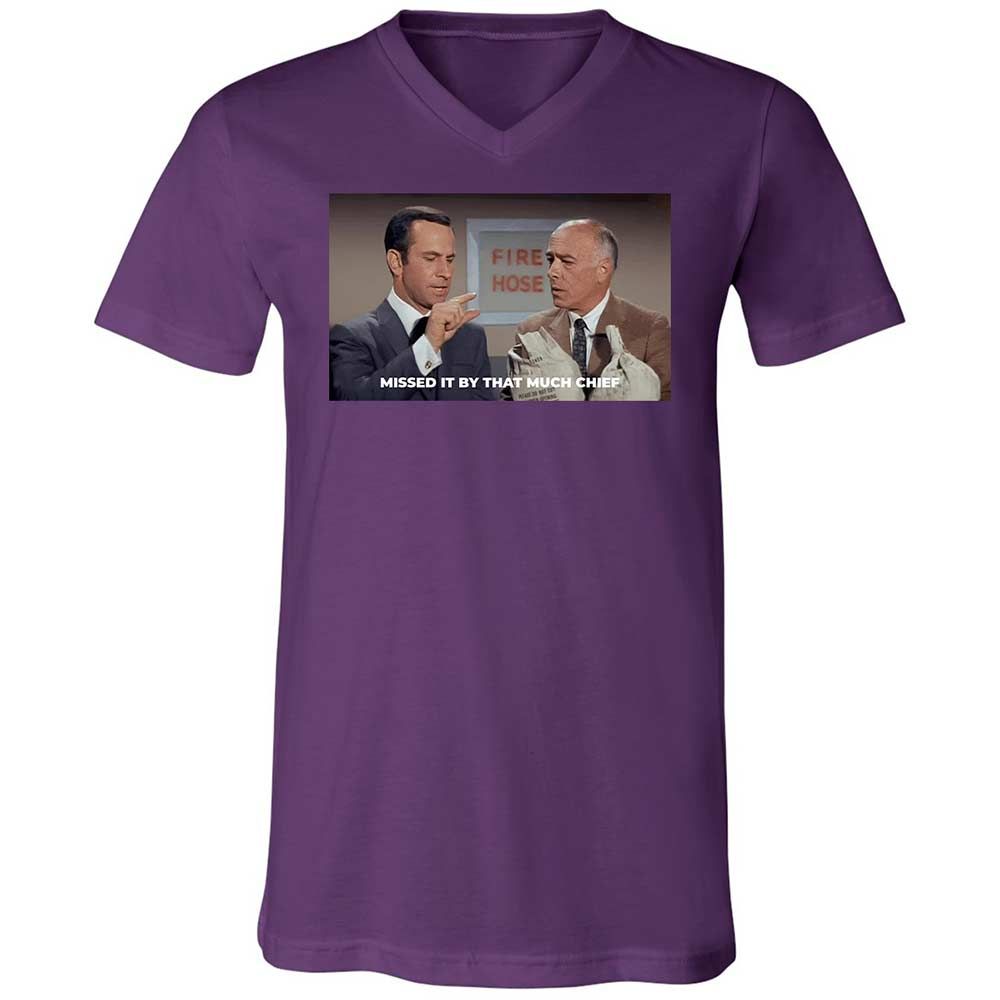 Unisex V-Neck T-Shirt - 5114RHL7 - Team Purple - 10
