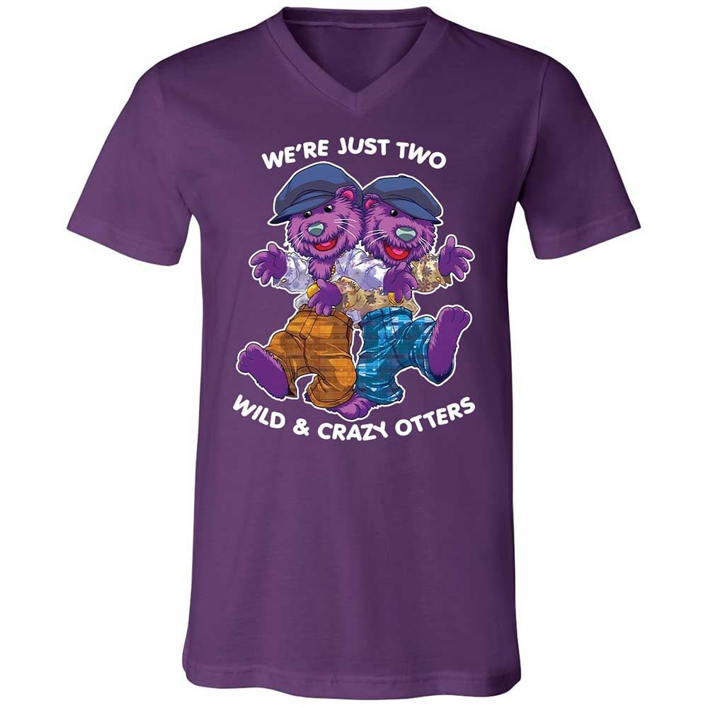 Two wild & crazy otters - Team Purple - 10