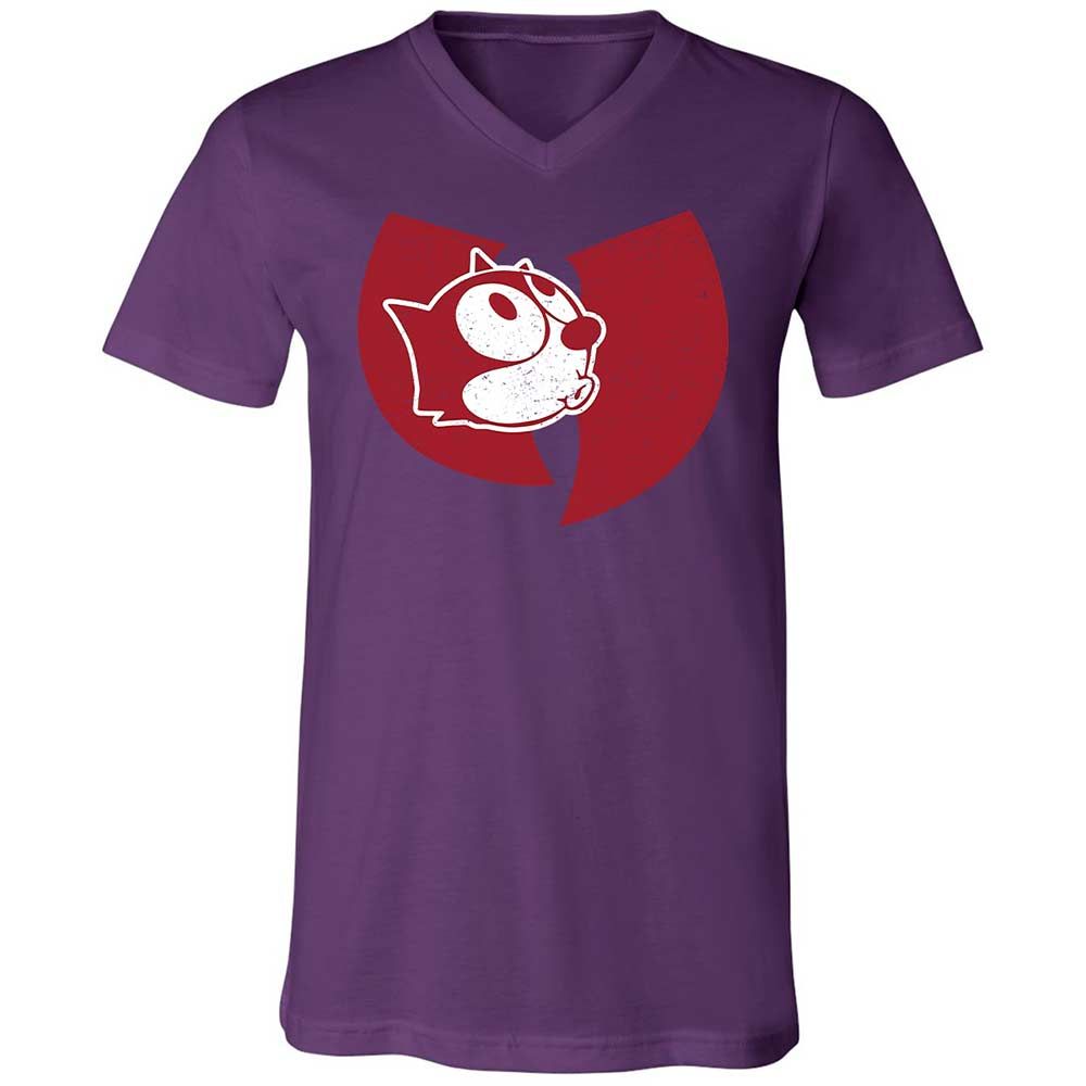 Unisex V-Neck T-Shirt - 3BATV7EP - Team Purple - 10