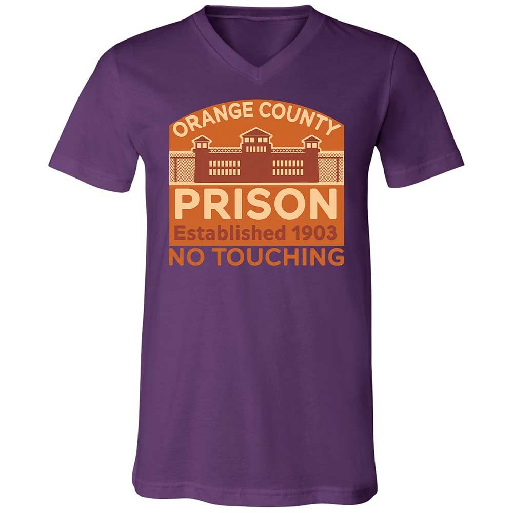 Unisex V-Neck T-Shirt - S99SQHDW - Team Purple - 10