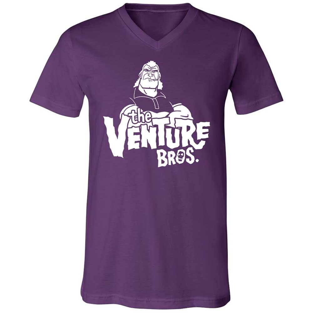 Unisex V-Neck T-Shirt - PW4LSEQ9 - Team Purple - 10