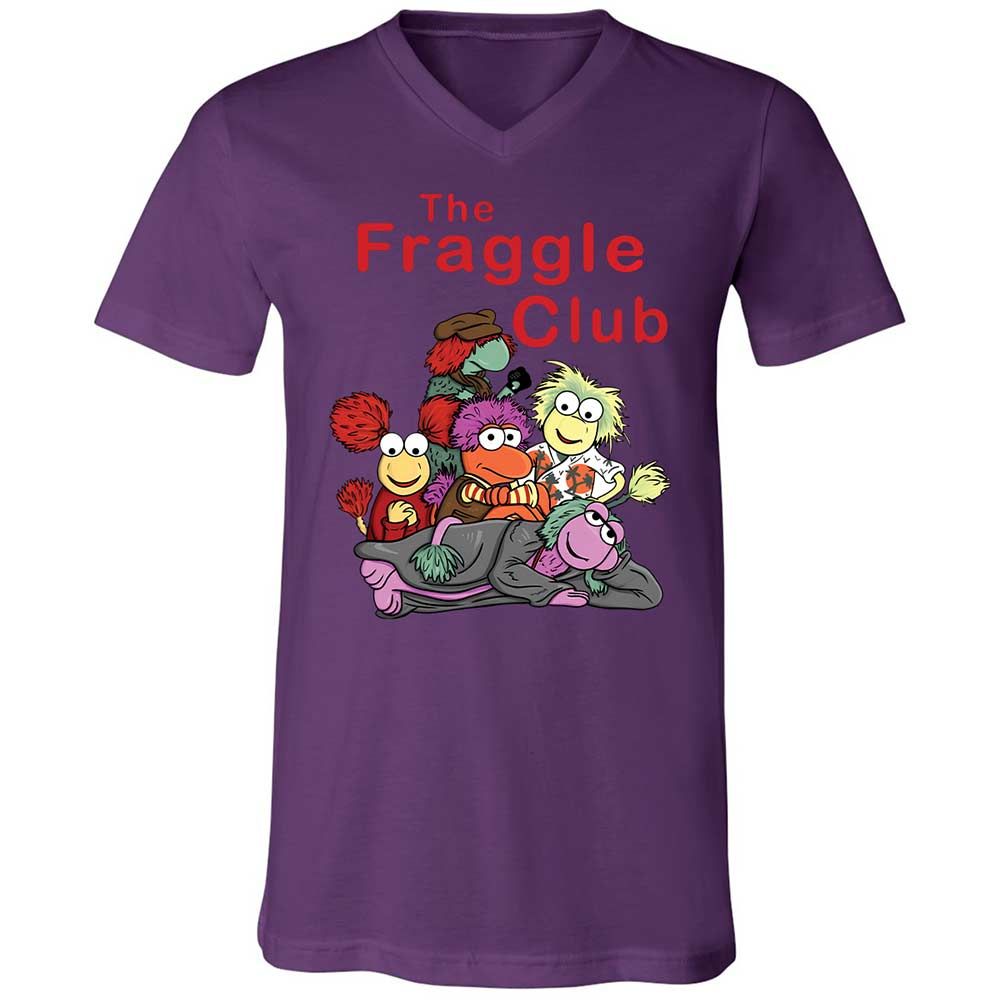 Unisex V-Neck T-Shirt - VETTD6V9 - Team Purple - 10