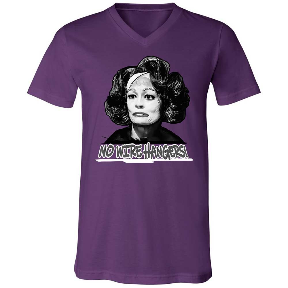 Unisex V-Neck T-Shirt - 2E88RXMG - Team Purple - 10