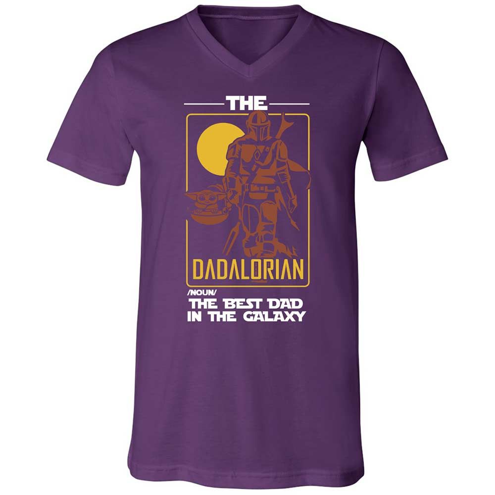 The Dadalorian The Best Dad In The Galaxy - Team Purple - 10