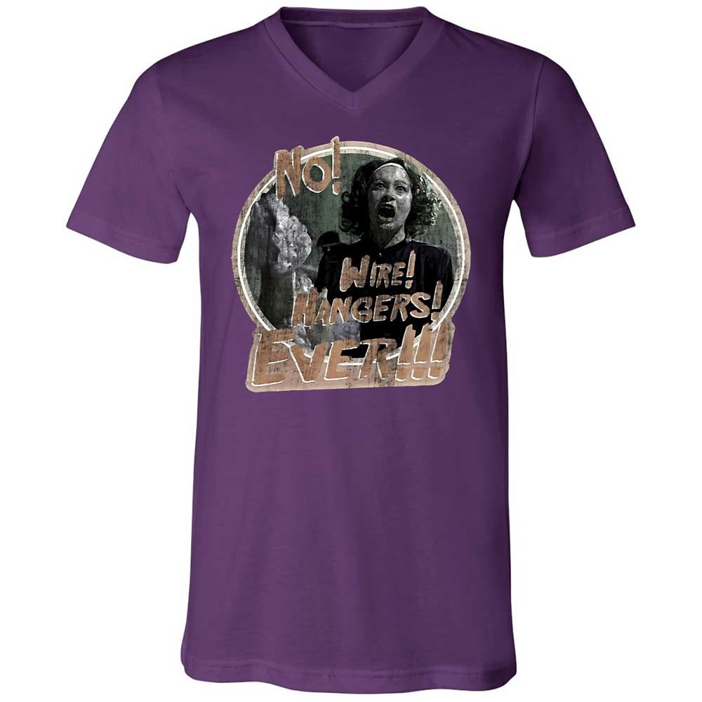 Unisex V-Neck T-Shirt - 6JPJ9S2J - Team Purple - 10