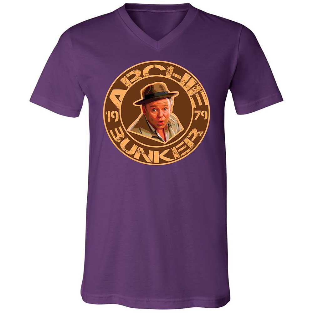 Unisex V-Neck T-Shirt - BVVSGMQB - Team Purple - 10