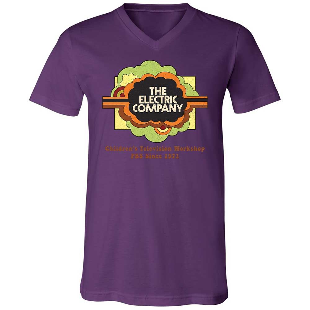 Unisex V-Neck T-Shirt - 2L6XRZMC - Team Purple - 10