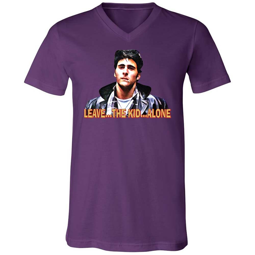 Unisex V-Neck T-Shirt - SLRFQ3WU - Team Purple - 10