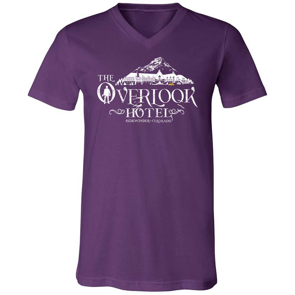 Unisex V-Neck T-Shirt - CRG8HJFV - Team Purple - 10