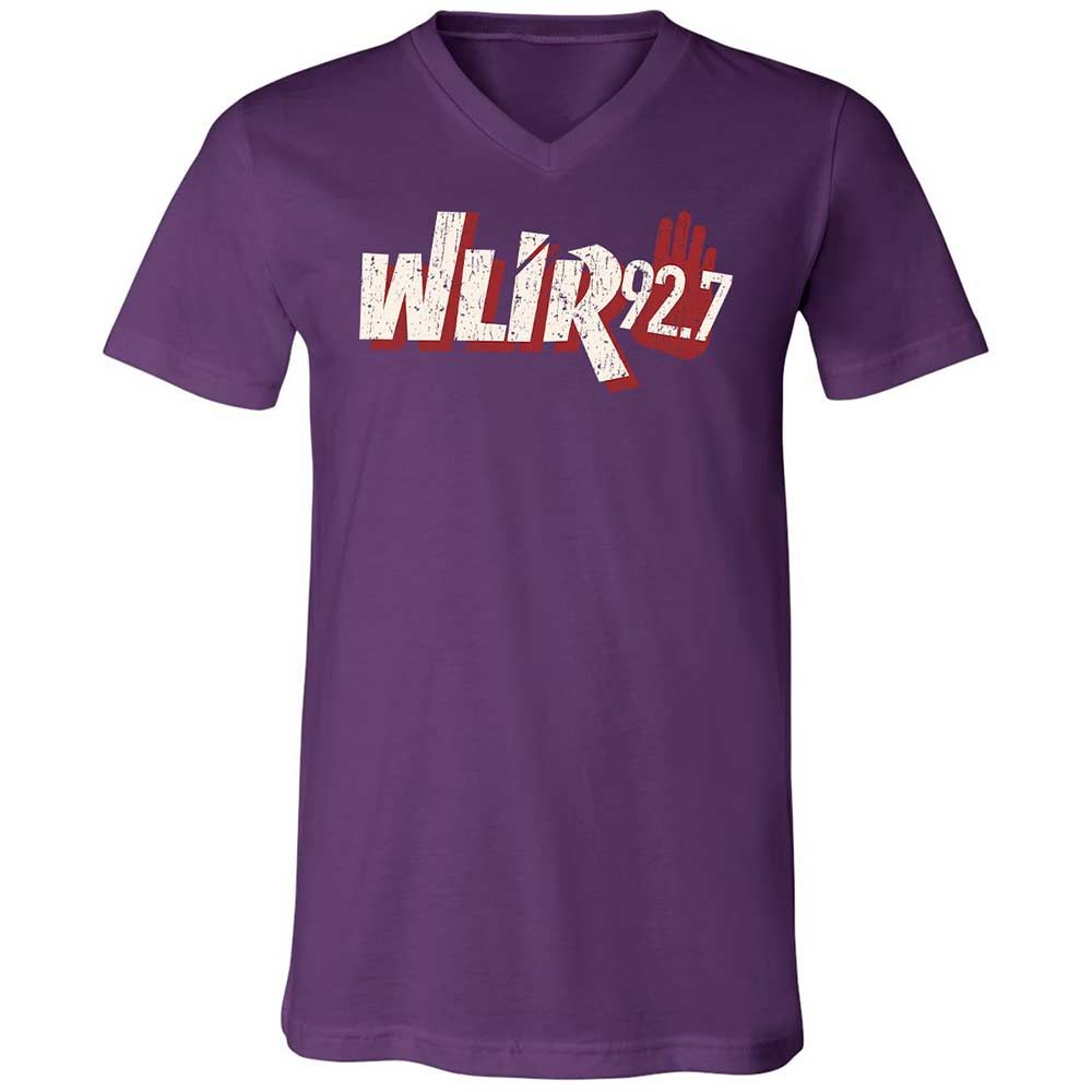 Unisex V-Neck T-Shirt - K6HW8WC5 - Team Purple - 10