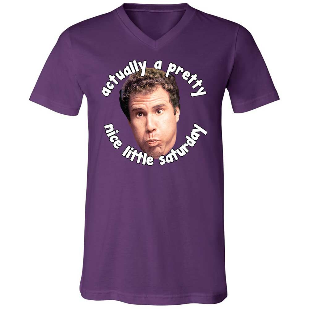 Unisex V-Neck T-Shirt - 264KK534 - Team Purple - 10