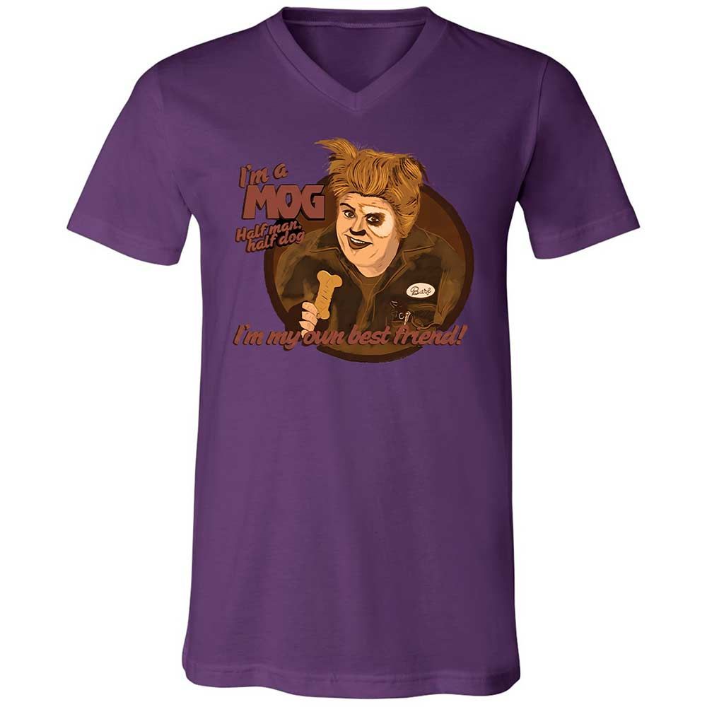 Unisex V-Neck T-Shirt - TJ6T812R - Team Purple - 10