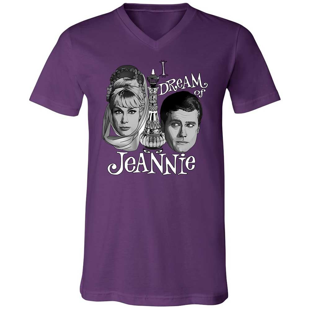 Unisex V-Neck T-Shirt - MGXZH87T - Team Purple - 10