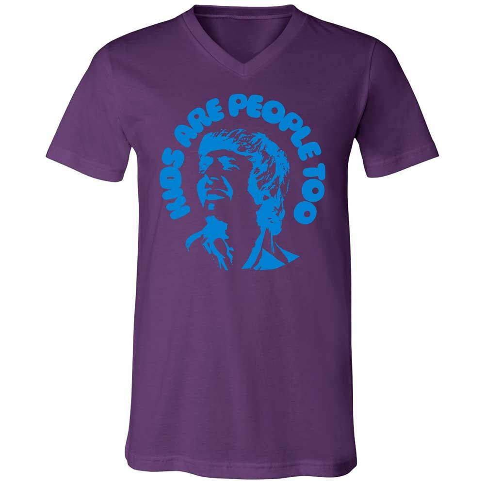 Unisex V-Neck T-Shirt - GEME3SJ5 - Team Purple - 10