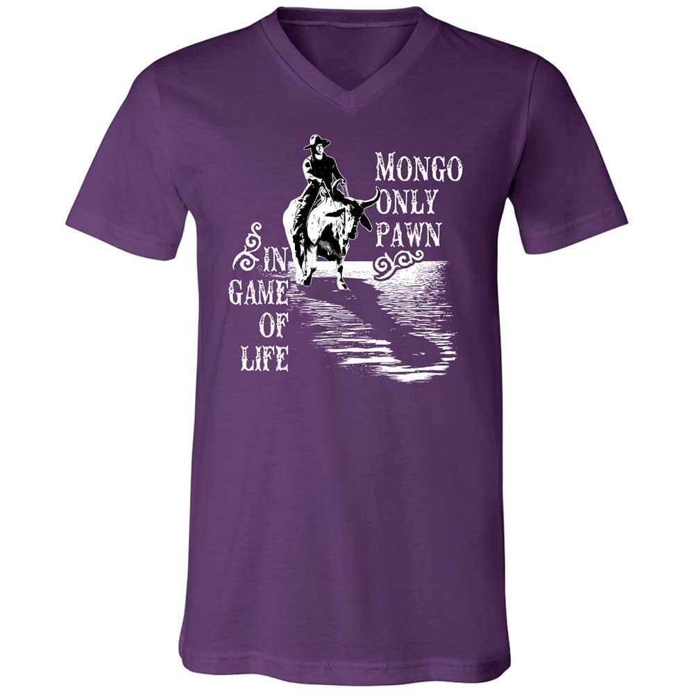 Unisex V-Neck T-Shirt - GUTBBV81 - Team Purple - 10