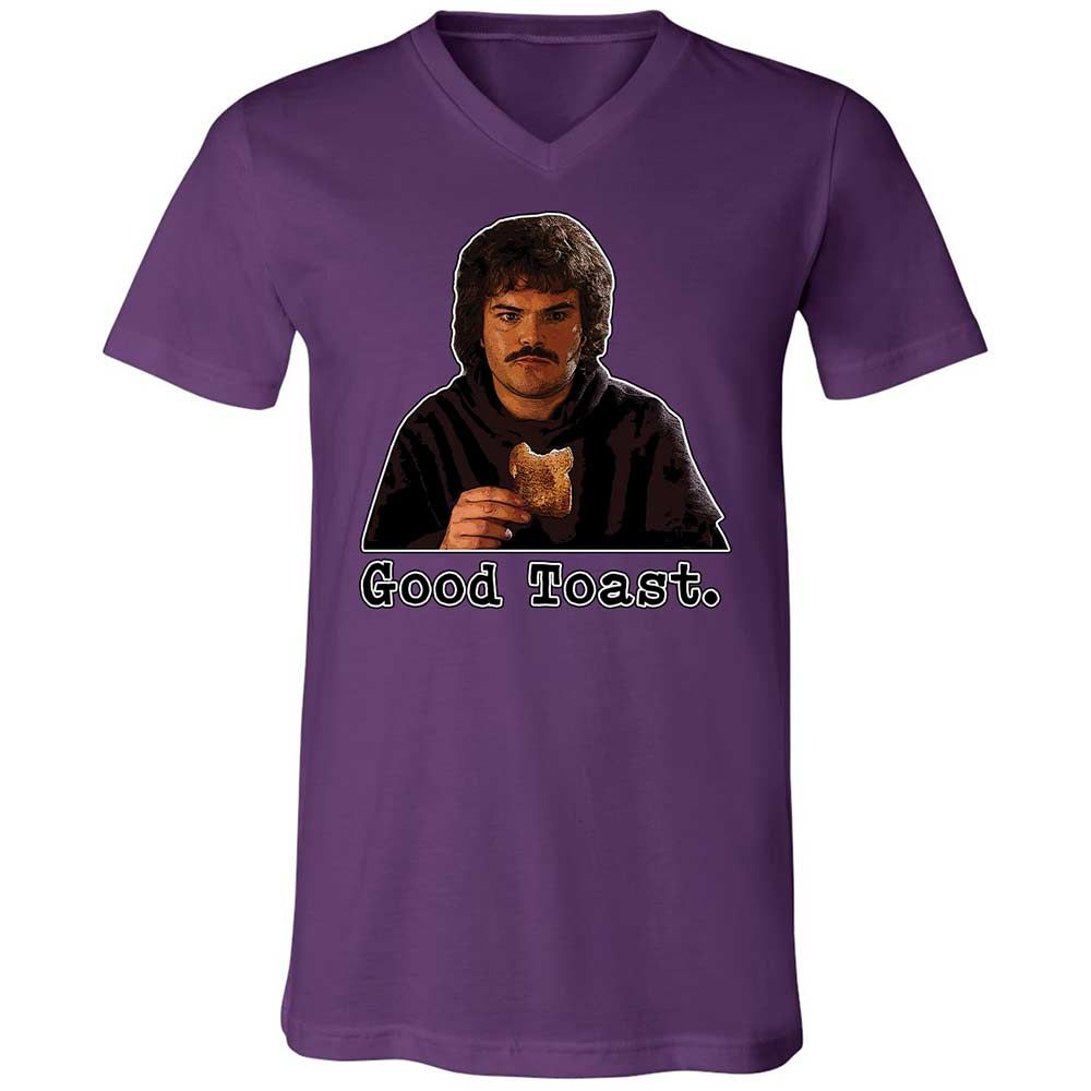 Unisex V-Neck T-Shirt - 79W56XXD - Team Purple - 10