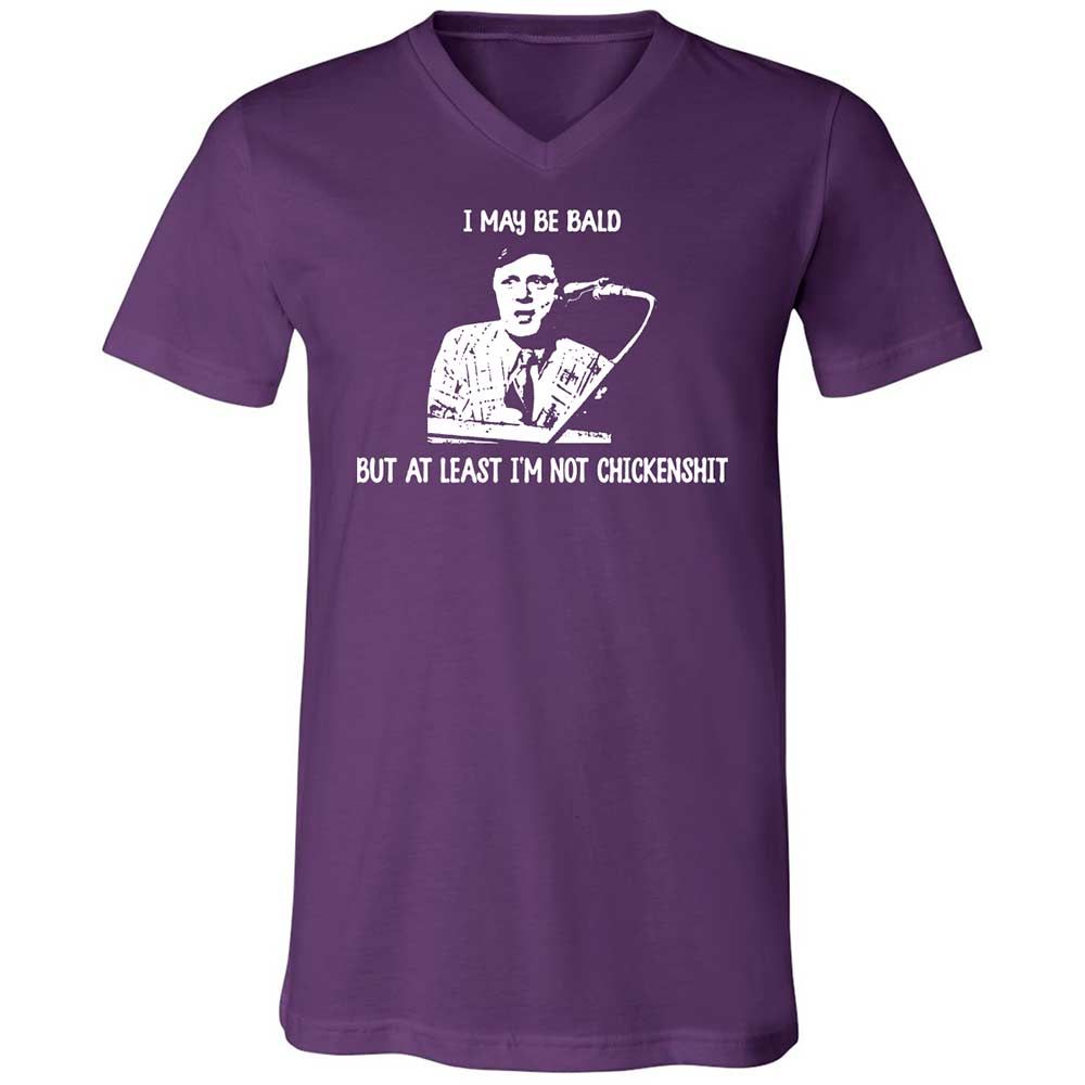 Unisex V-Neck T-Shirt - 4UFTVSXE - Team Purple - 10