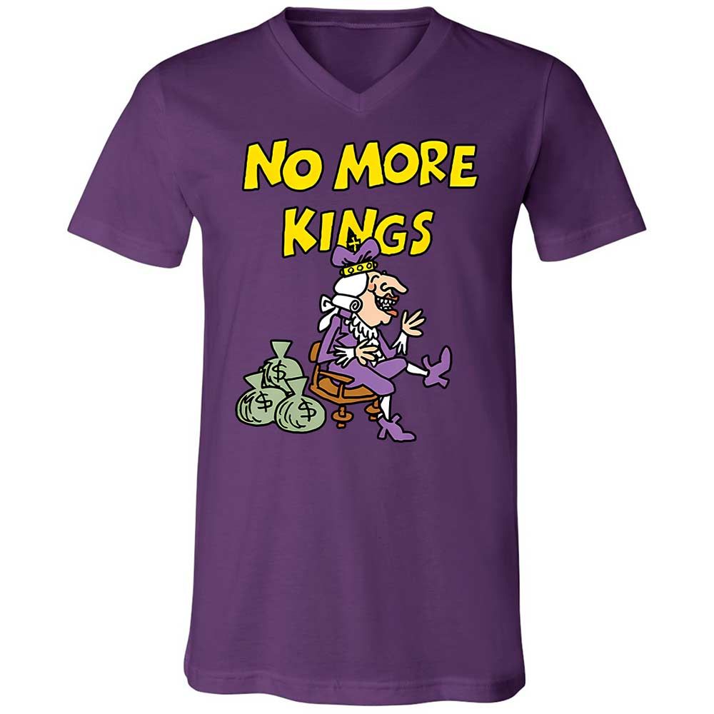 Unisex V-Neck T-Shirt - T89NUSGP - Team Purple - 10
