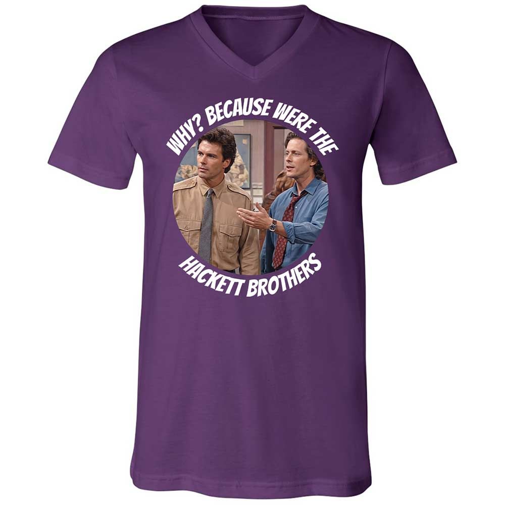 Unisex V-Neck T-Shirt - 1LP18TTS - Team Purple - 10