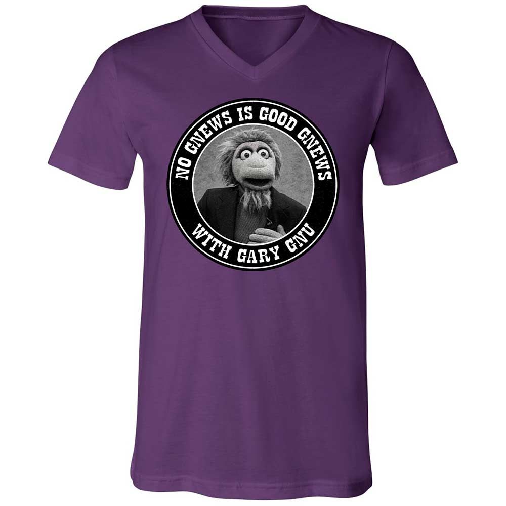 Unisex V-Neck T-Shirt - 2V7PJS9D - Team Purple - 10