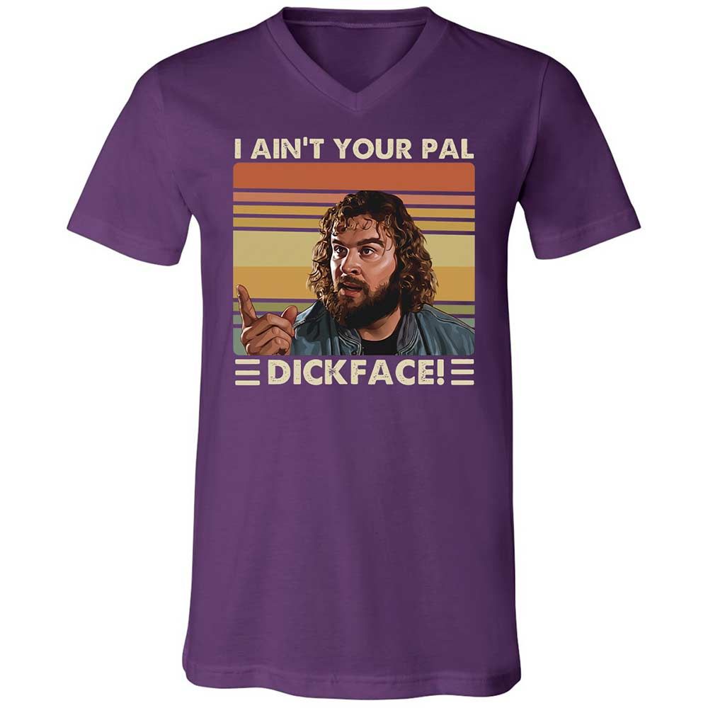 Unisex V-Neck T-Shirt - 7171MR1X - Team Purple - 10