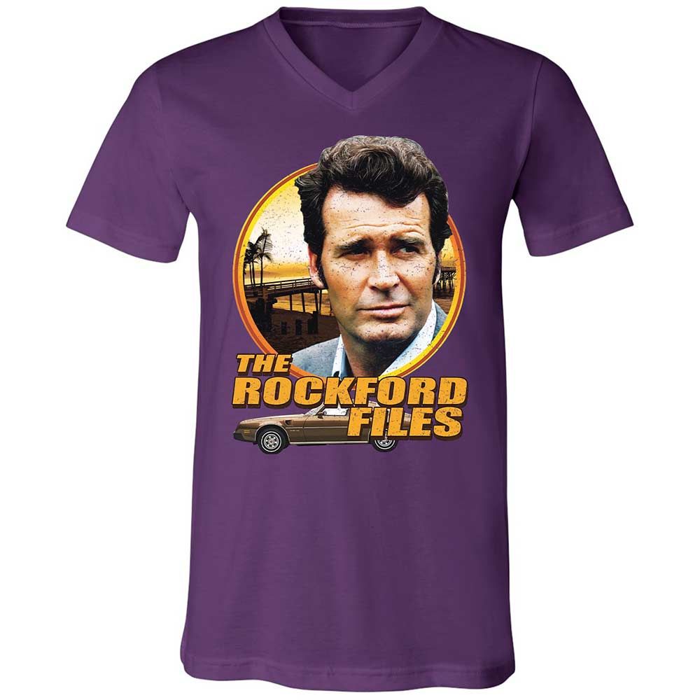 Unisex V-Neck T-Shirt - VSWCHB7U - Team Purple - 10