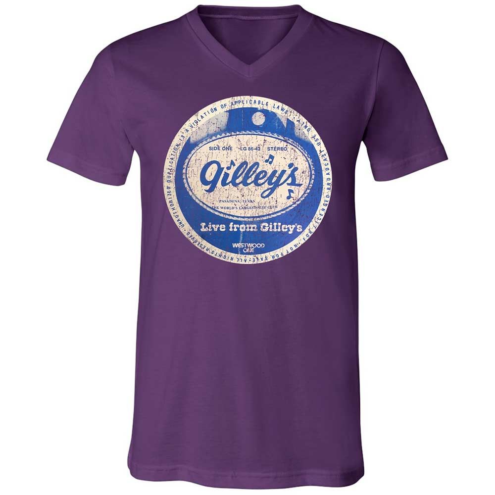 Unisex V-Neck T-Shirt - MUHZQ5WA - Team Purple - 10