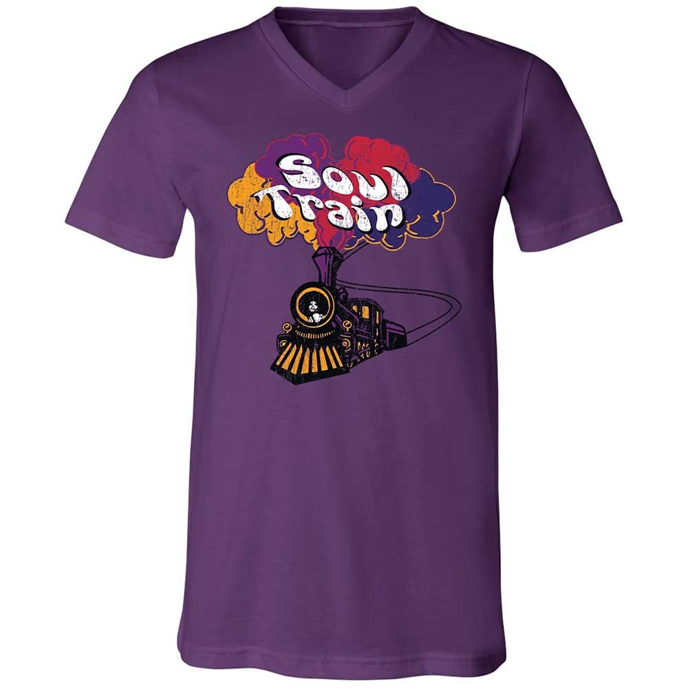 Unisex V-Neck T-Shirt - N4ZZG242 - Team Purple - 10
